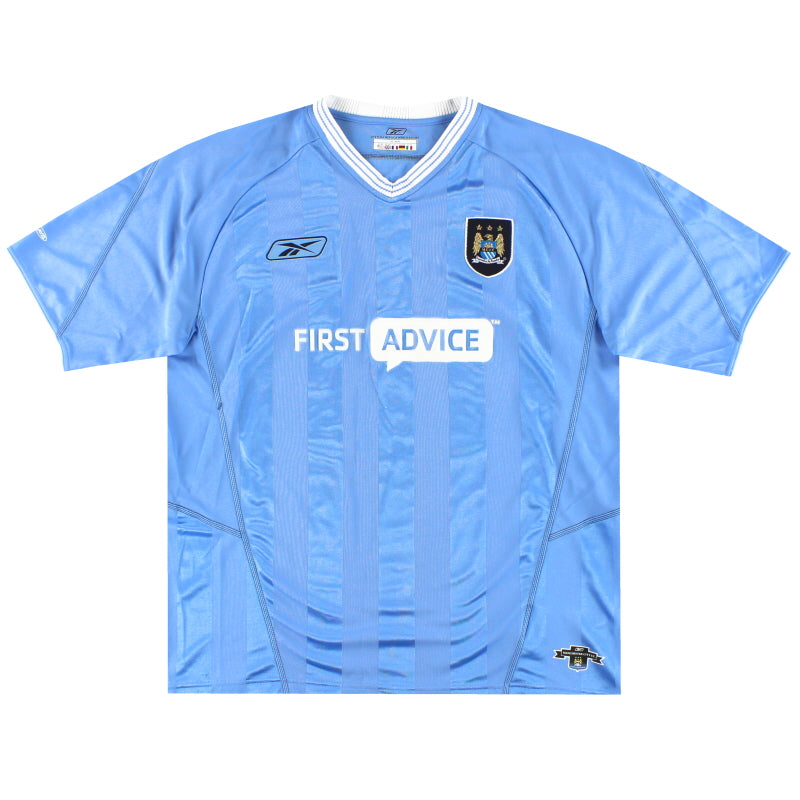 Maillot Manchester City - 2003-04 Domicile