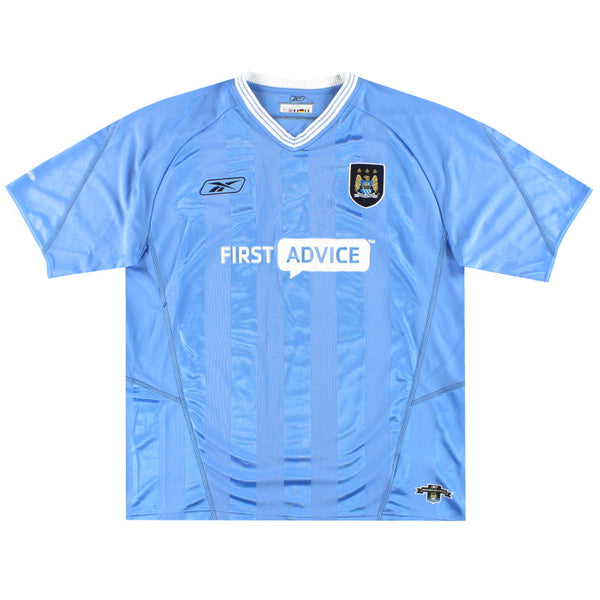Maillot Manchester City - 2003-04 Domicile