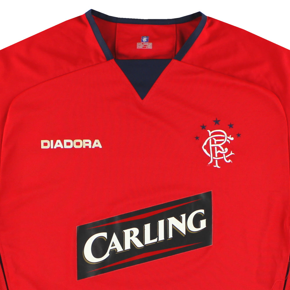 Maillot Rangers - 2004-05 Third