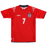 Maillot Angleterre - 2004-06 Extérieur