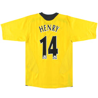 Maillot Arsenal - 2005-06 Extérieur
