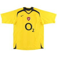Maillot Arsenal - 2005-06 Extérieur