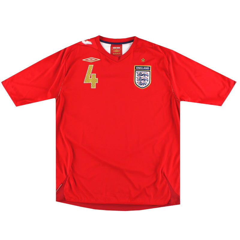 Maillot Angleterre - 2006-08 Extérieur