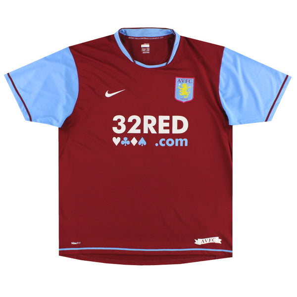 Maillot Aston Villa - 2007-08 Domicile