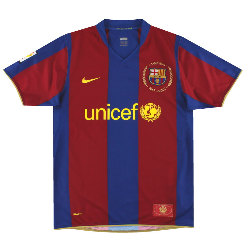 Maillot Barcelone - 2007-08 Domicile