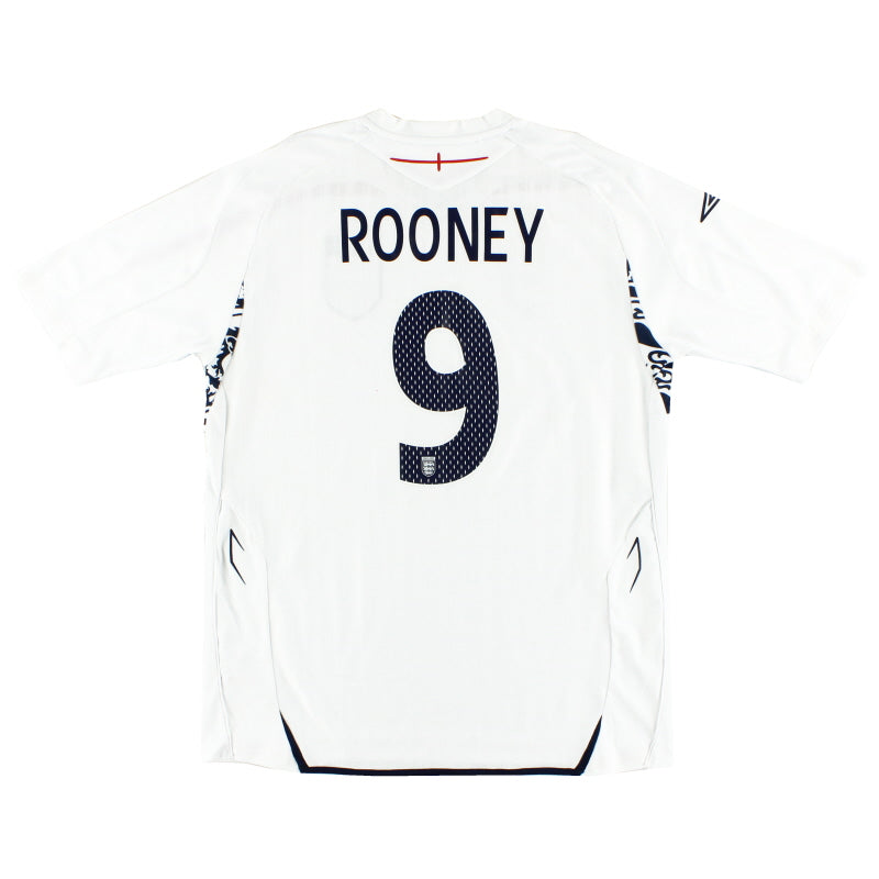 Maillot Angleterre - 2007-09 Domicile