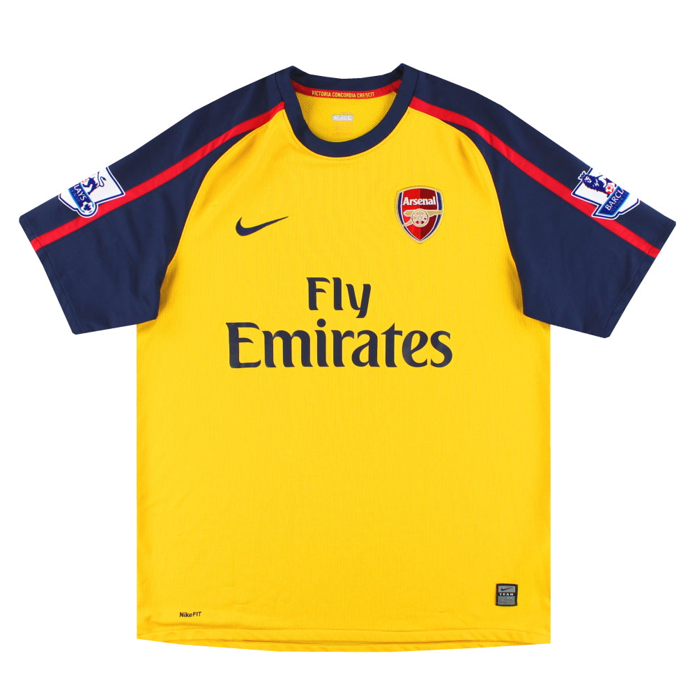 Maillot Arsenal - 2008-09 Extérieur