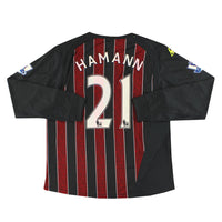 Maillot Manchester City Le Coq Sportif - 2008-09 Extérieur