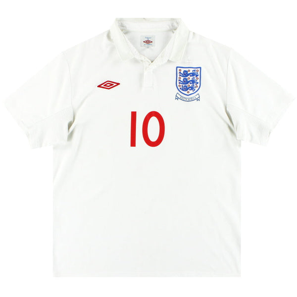 Maillot Angleterre - 2009-10 Domicile