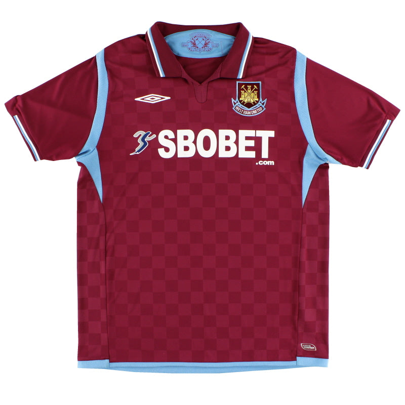 Maillot West Ham - 2009-10 Domicile