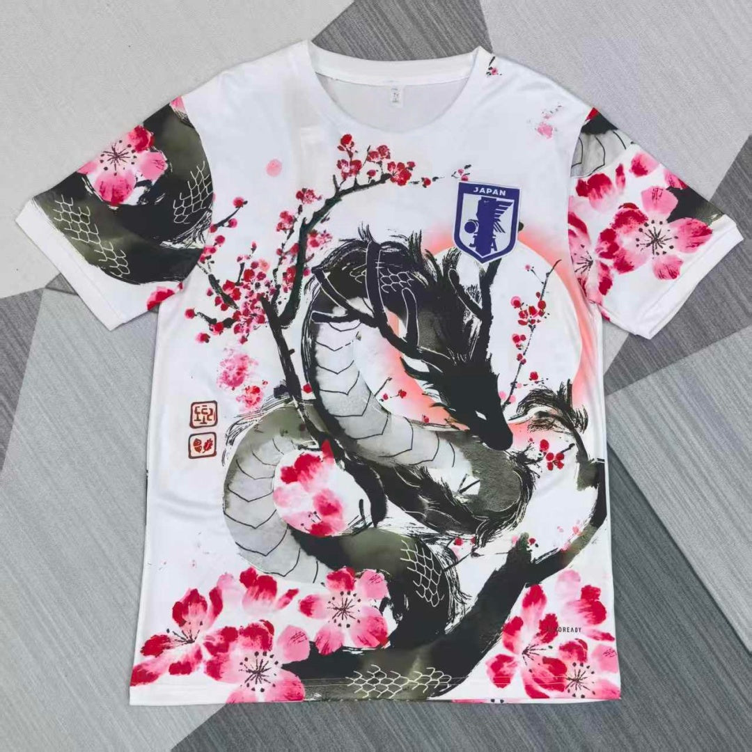Maillot japon rose dragon - 25/26 Spécial Anime