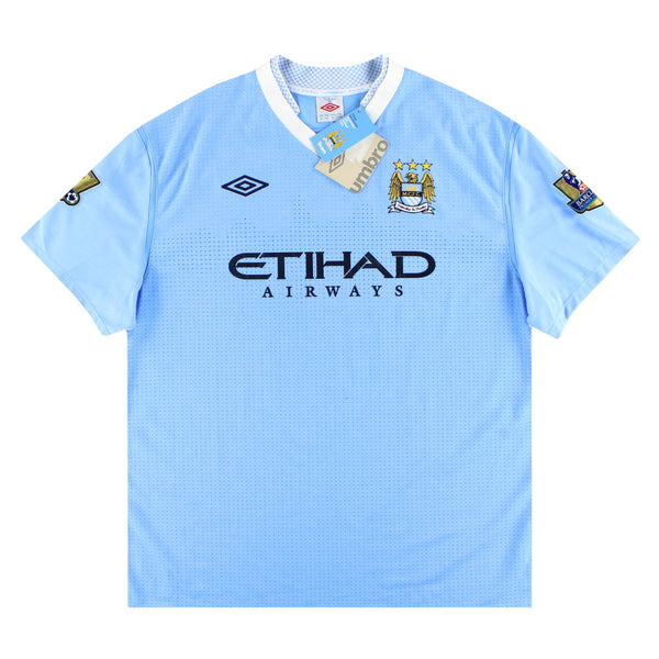 Maillot Manchester City - 2011-12 Domicile
