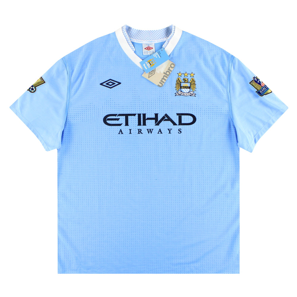 Maillot Manchester City - 2011-12 Domicile