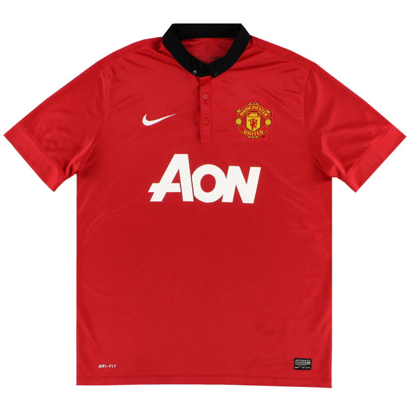 Maillot Manchester United - 2013-14 Domicile