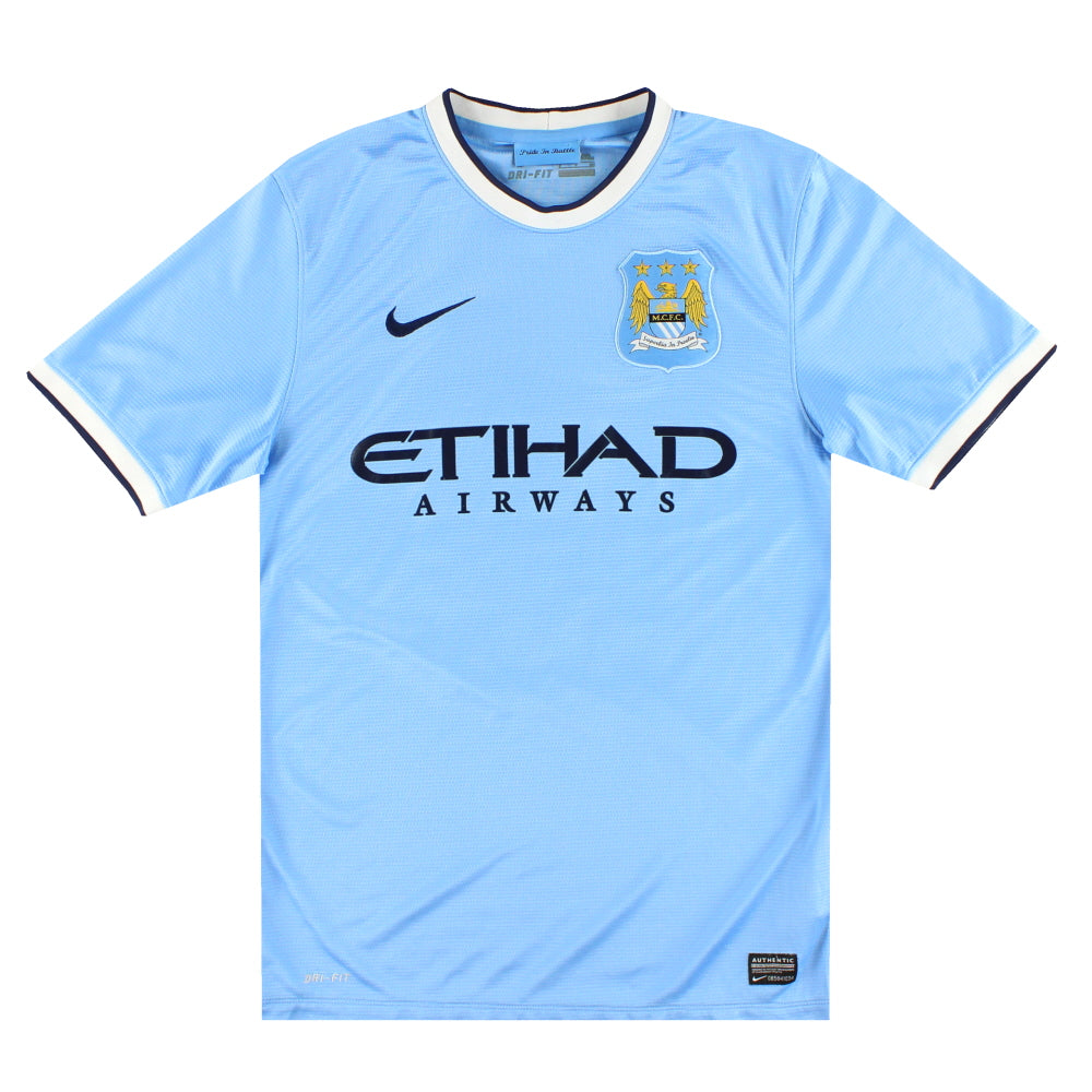 Maillot Manchester City - 2013-14 Domicile