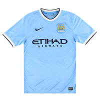Maillot Manchester City - 2013-14 Domicile