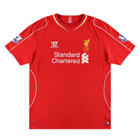 Maillot Liverpool Warrior - 2014-15 Domicile