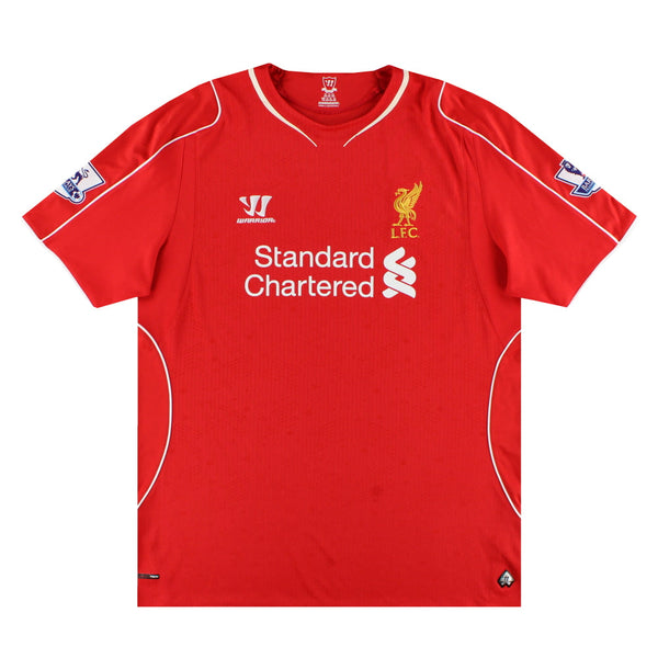 Maillot Liverpool Warrior - 2014-15 Domicile