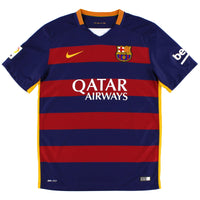 Maillot Barcelone - 2015-16 Domicile
