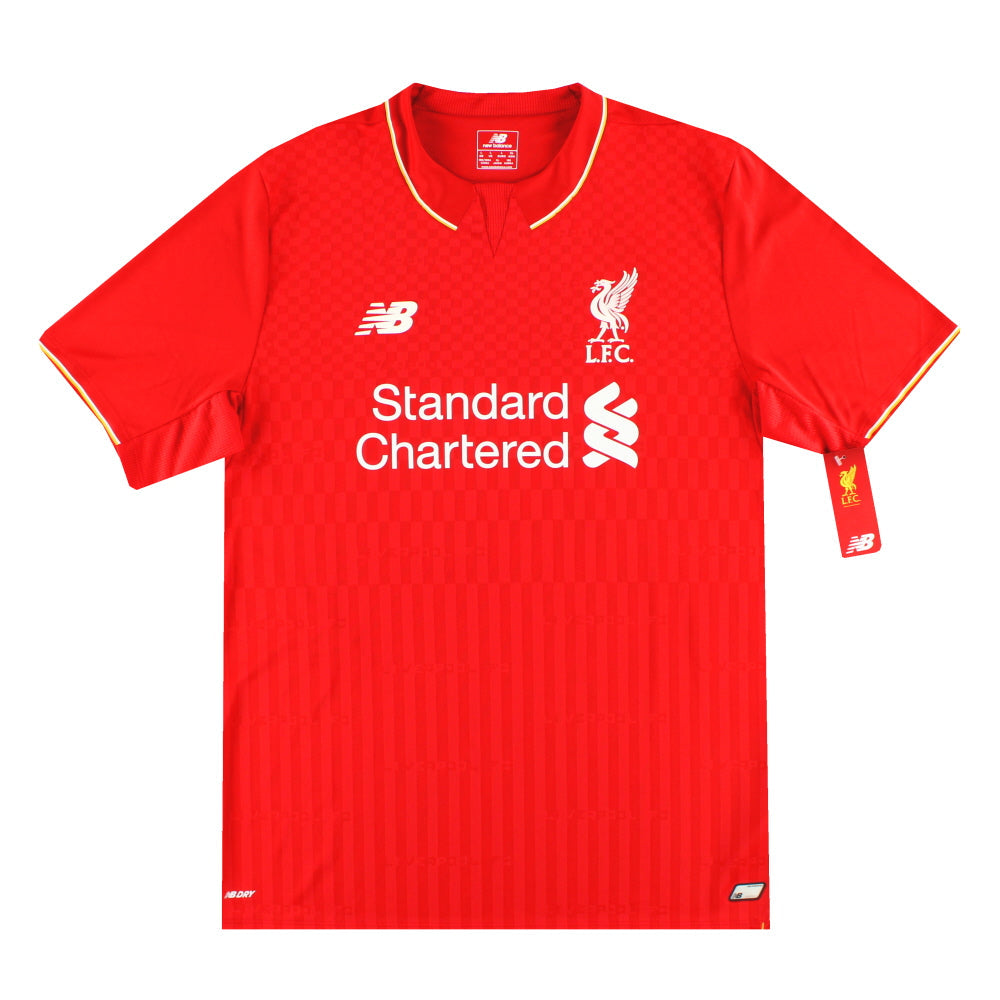 Maillot Liverpool New Balance - 2015-16 Domicile