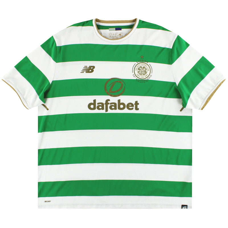 Maillot Celtic New Balance Lisbon Lions 50th - 2017-18 Domicile