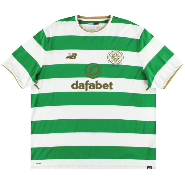 Maillot Celtic New Balance Lisbon Lions 50th - 2017-18 Domicile