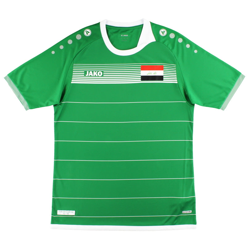 Maillot Irak Jako - 2017-18 Domicile