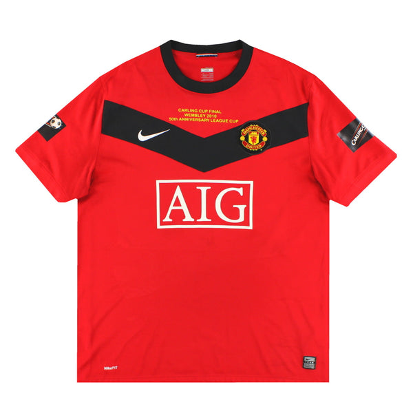Maillot Manchester United - 2009-10 Domicile
