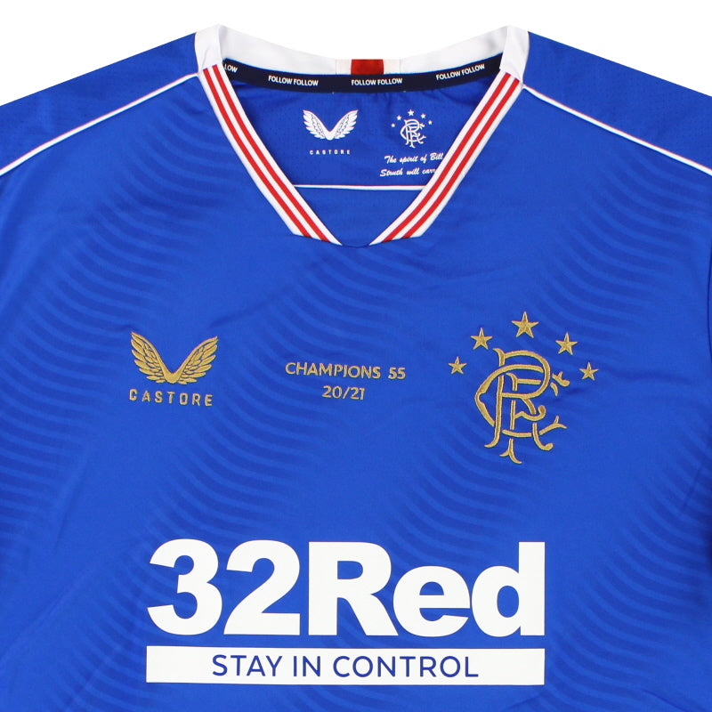 Maillot Rangers - 2020-21 Domicile