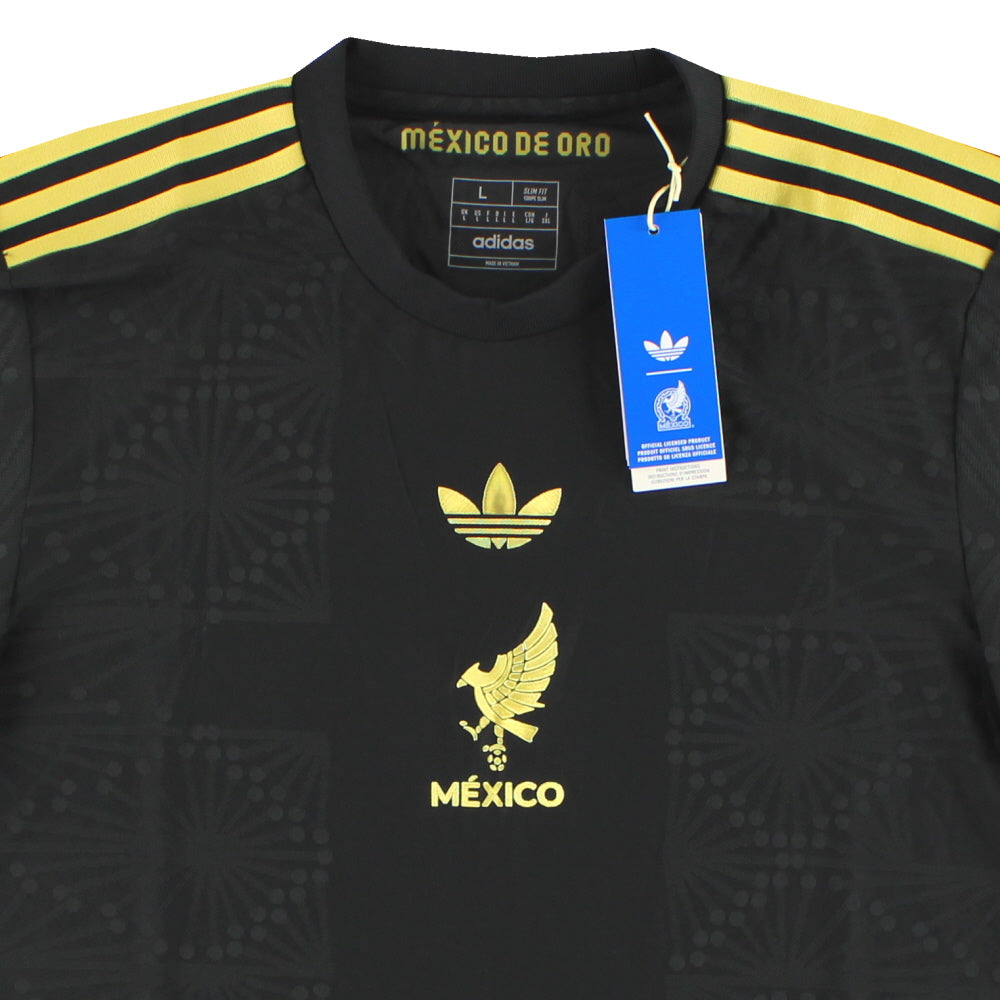 Maillot Mexique Gold - 2025 Cup Authentique
