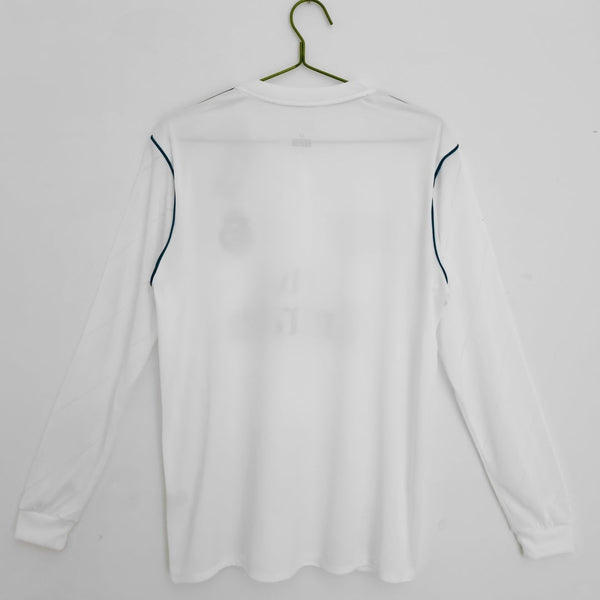 Maillot Real Madrid - 2017-2018 Domicile Retro Manches Longues