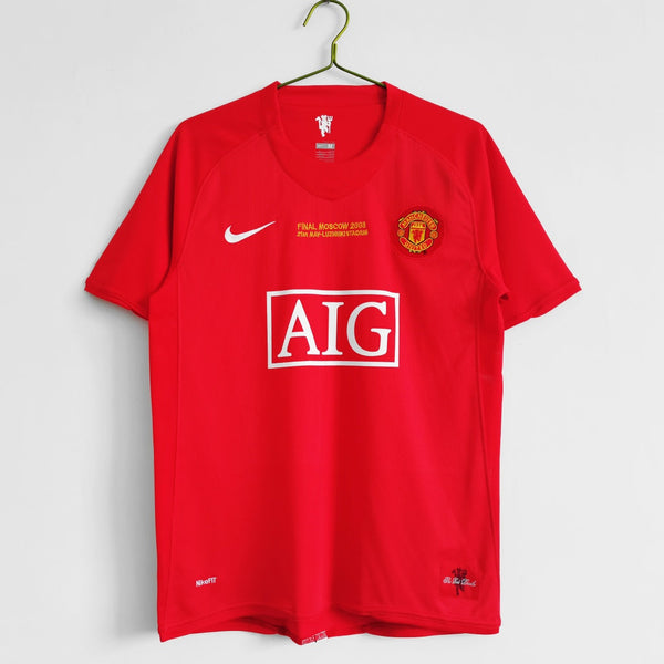 Maillot Manchester United maillot Rétro - 2007 Domicile