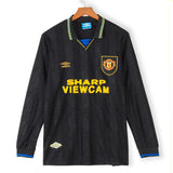 Maillot Manchester United maillot - 1993-1994 Extérieur Retro Manches Longues