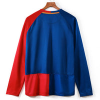 Maillot Barcelone Rétro - 2008-2009 Domicile Manches Longues