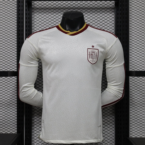 Maillot Espagne - 2026 Extérieur Player Manches Longues