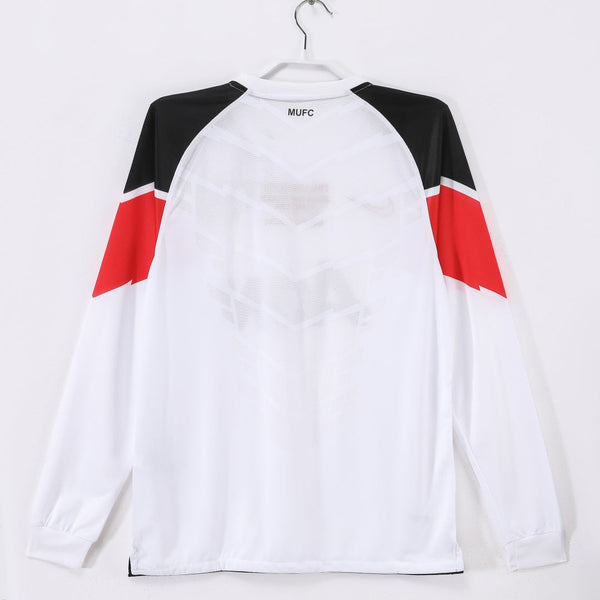 Maillot Manchester United maillot - 2010-2011 Extérieur Retro Manches Longues