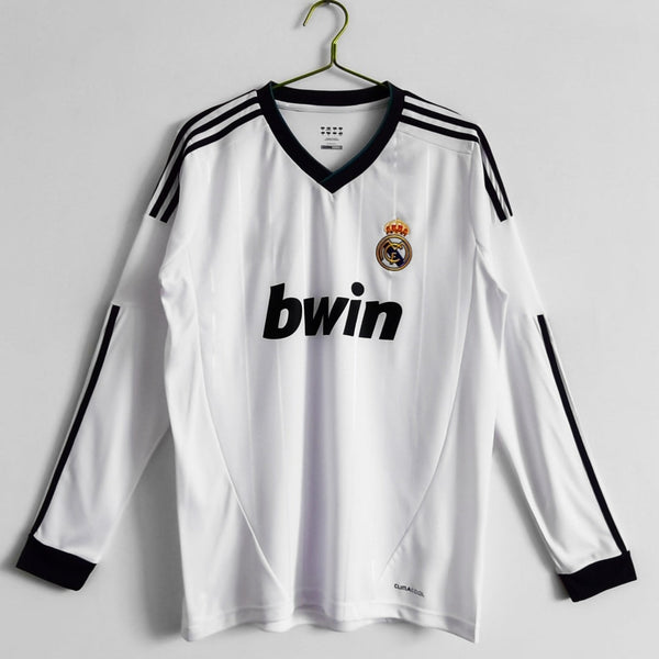 Maillot Real Madrid - 2012-2013 Domicile Retro Manches Longues