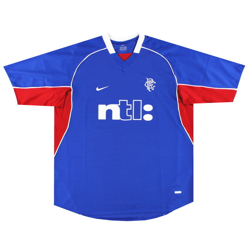Maillot Rangers - 2001-02 Domicile