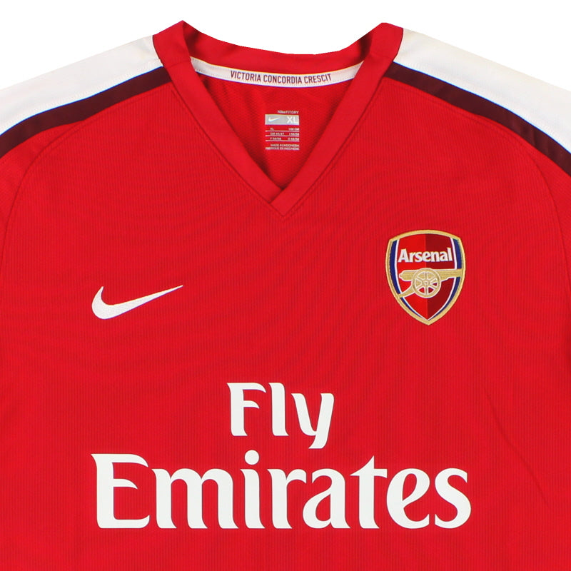 Maillot Arsenal - 2008-10 Domicile