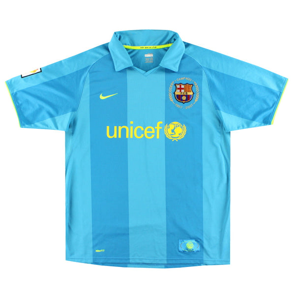 Maillot Barcelone - 2007-08 Extérieur