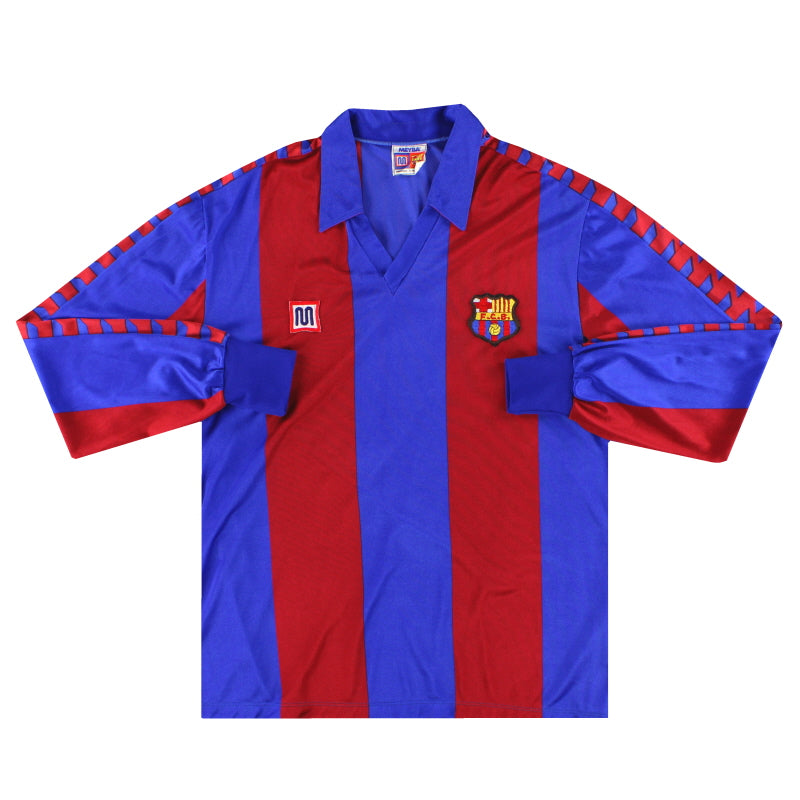 Maillot Barcelone Meyba - 1982-89 Domicile