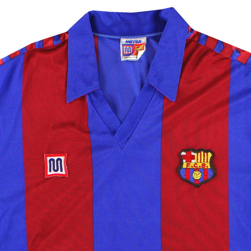 Maillot Barcelone Meyba - 1982-89 Domicile