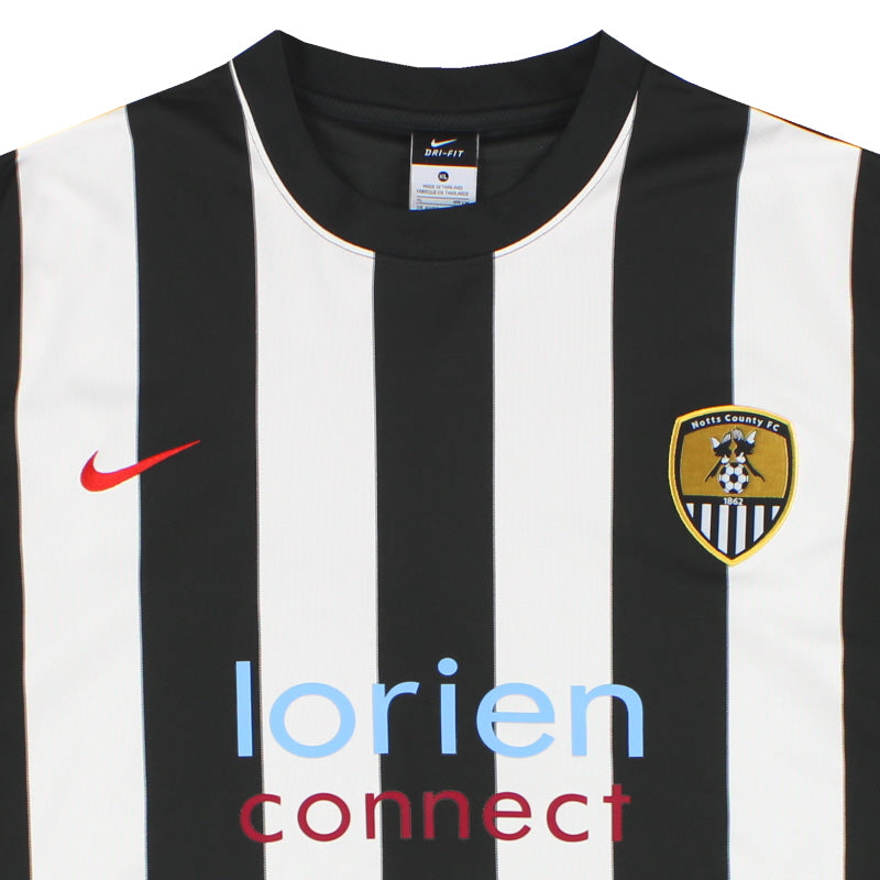 Maillot Notts County - 2010-11 Domicile