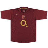 Maillot Arsenal - 2005-06 Domicile