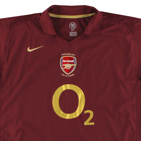 Maillot Arsenal - 2005-06 Domicile