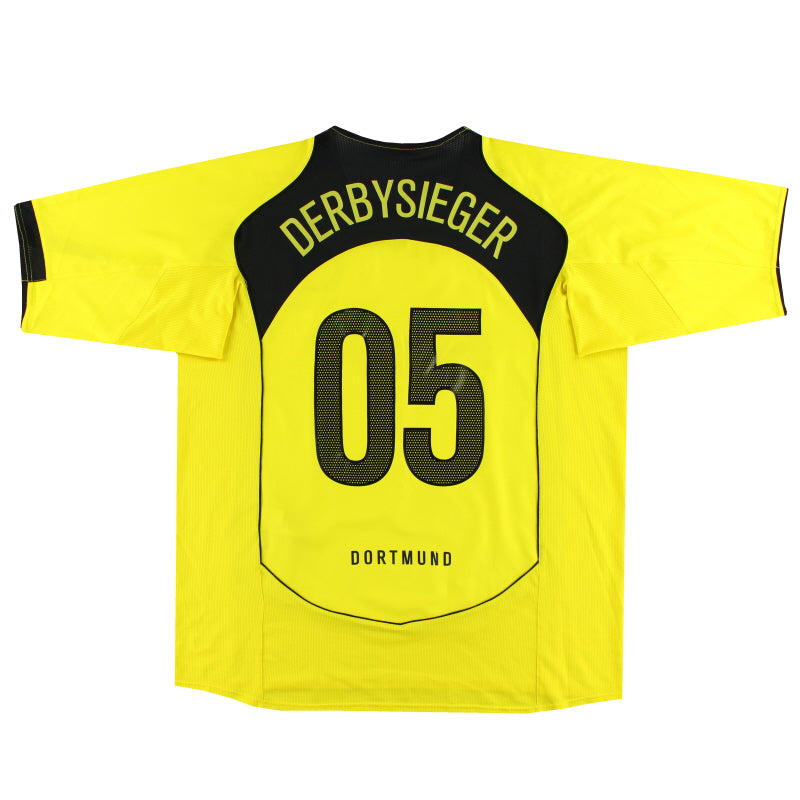 Maillot Borussia Dortmund - 2004-05 Domicile