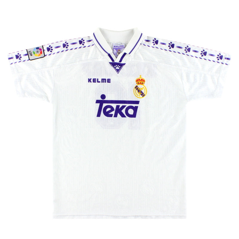 Maillot Real Madrid - 1996-97 Domicile