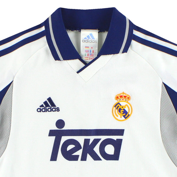 Maillot Real Madrid - 2000-01 Domicile