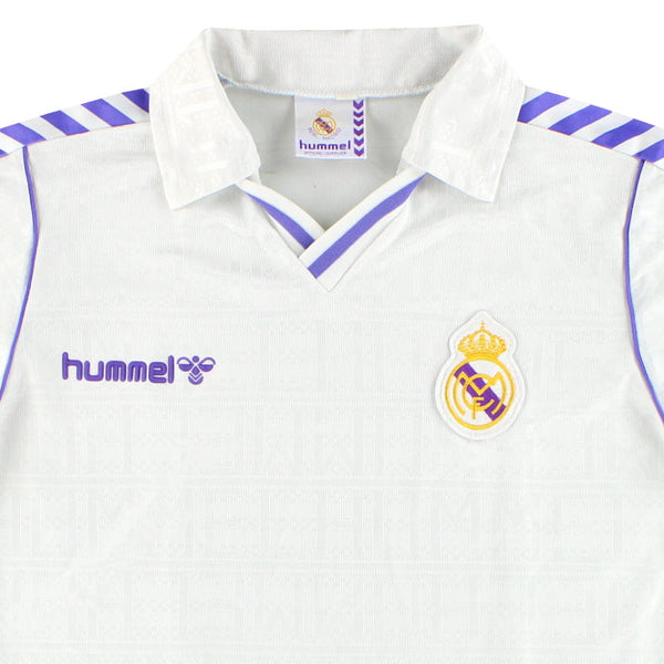 Maillot Real Madrid - 1989-90 Domicile
