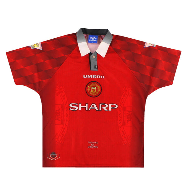 Maillot Manchester United - 1996-98 Domicile